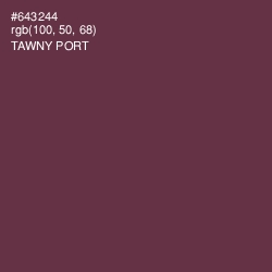 #643244 - Tawny Port Color Image
